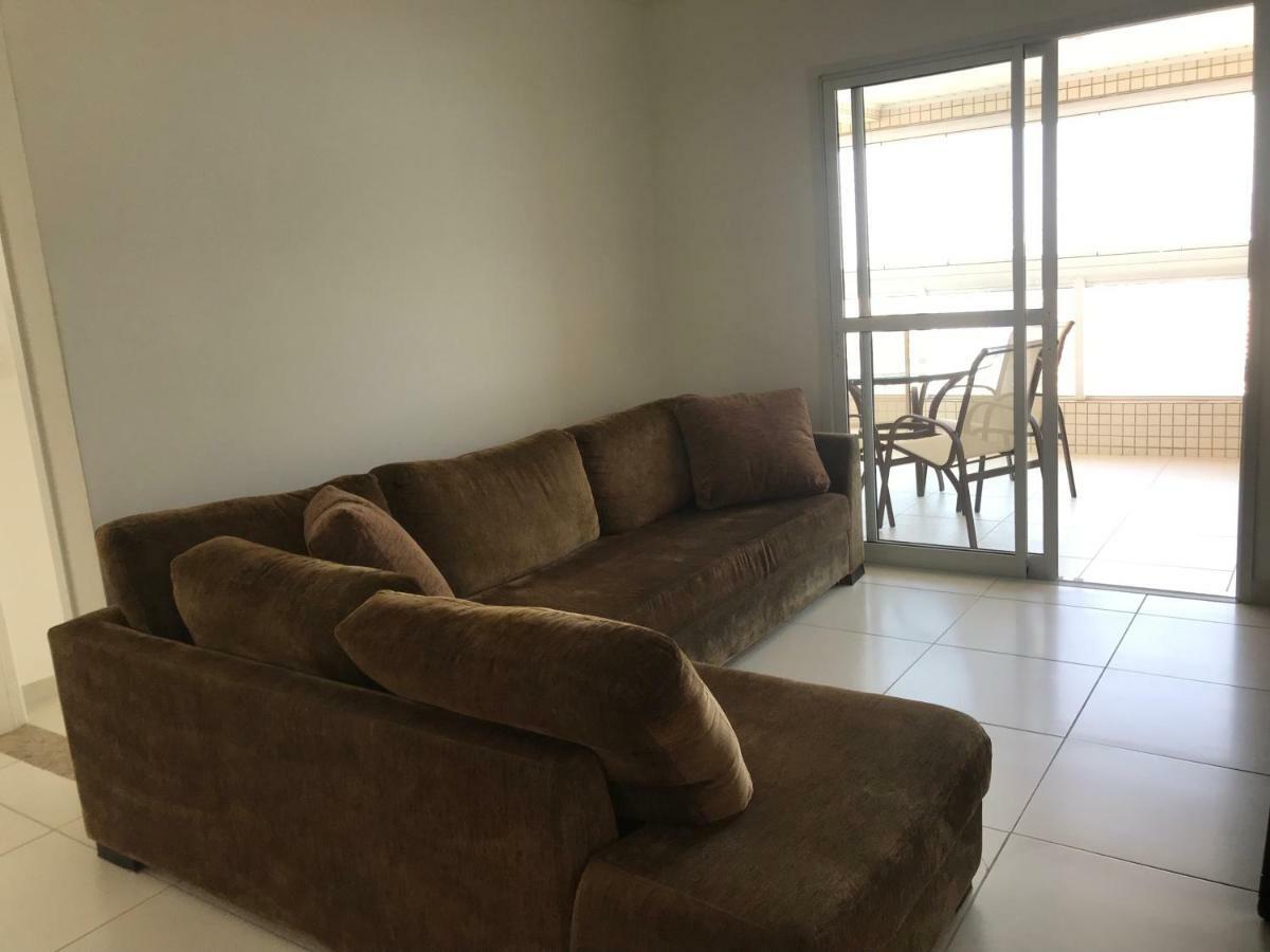 Apto Com Vista Para O Mar, 2 Vagas De Garagem E Churrasqueira Na Varanda Praia Grande  Ngoại thất bức ảnh