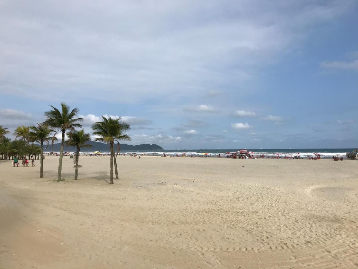 Apto Com Vista Para O Mar, 2 Vagas De Garagem E Churrasqueira Na Varanda Praia Grande  Ngoại thất bức ảnh